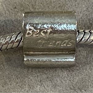 Pandora Best Friend Scroll Charm